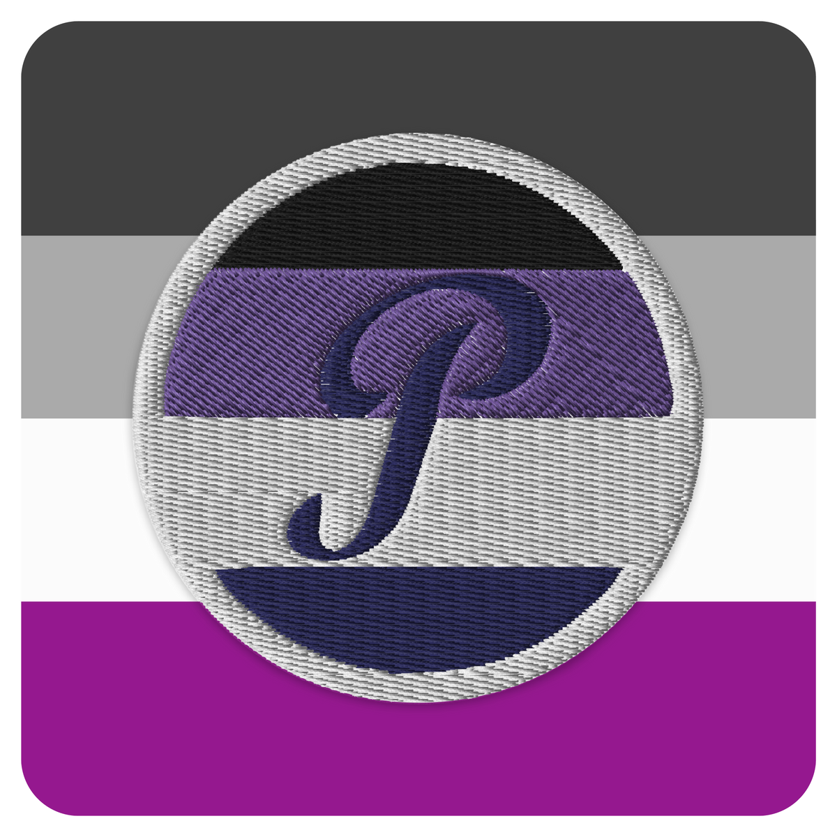 ASEXUAL PRIDE PATCH